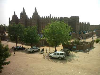 la grande mosquée de Djenné